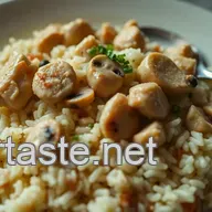 Comforting Chicken Rice and Cream of Mushroom Soup: A Family Favorite