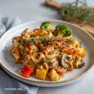 Creamy Chicken Casserole: Velvety Sauce