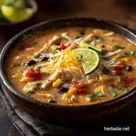 Creamy Chicken Tortilla Soup Rich Smoky and Easy Weeknight Comfort