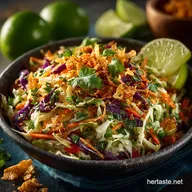 The Zesty Crunch Foolproof Cilantro Lime Taco Slaw
