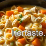 Creamy Crockpot Chicken Noodle Nirvana - Easy Comfort Food!