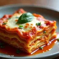 The Sunday Star Classic Lasagna with Creamy Ricotta Filling