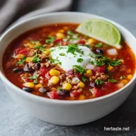 Easy Creamy Taco Soup Ready in 30 Min