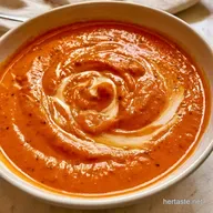 Tomato Soup with Coconut Milk in 30 Min