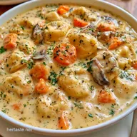 Creamy Vegetarian Tortellini Soup for 4