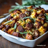 Thanksgiving Stuffing: The Ultimate Crispy Sage Sausage Stuffing Recipe