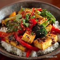 Foolproof Vegetarian Stir Fry Recipe Crispy Tofu Umami Sauce