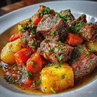 Beef Stew Recipe Crock Pot: Pan-Seared Tender