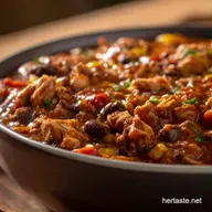 Crockpot Chicken Chili Easy Meal Prep Fiesta