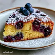Easy Blueberry Cake in 65 Minutes