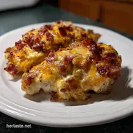Ranch Chicken: Easy Cheesy Baked Steakhouse Dinner