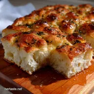 Pin by Marietta Neathery on Bread: Shockingly Easy No-Knead Focaccia