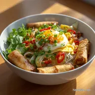 Egg Roll In A Bowl in 20 Minutes: Healthy Salad Recipe