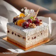 Gift Box Cake Elegant Vanilla Bean Recipe for Sharp Dazzling Presentation