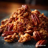 Homemade Granola: Maple, Pecan Sea Salt Clusters