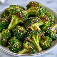 Everything Bagel Broccoli: Crispy Roasted