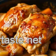 Fall-Off-The-Bone Crock Pot Chicken Thighs - So Easy!