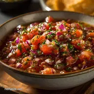 RestaurantStyle Homemade Salsa Recipe Easy Roasted Chunky