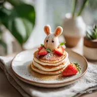 Fluffy Bunny Pancakes in 25 Minutes: Fluffy and Golden