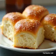 Seriously Fluffy Milk Honey Dinner Rolls Recipe
