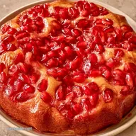 Fresh Pomegranate Cake for 8 Slices