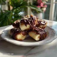ChocolateDipped Peanut Butter Banana Bites Healthy: Velvet Centers