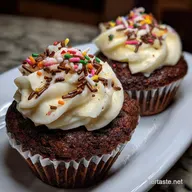 Funfetti Brownie Cupcakes: Fudgy Brownie Meets Birthday Cake