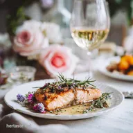 Amazing Galentines Dinner Party Recipe with Roasted Salmon: Oven-Only