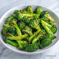 Garlic Butter Roasted Broccoli in 22 Min