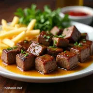 Irresistible Garlic Butter Beef Cubes Quick Steak Bites Recipe