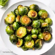 Garlic Parmesan Roasted Brussels Sprouts Crispy Easy