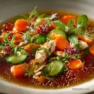 The Vibrant Chicken Detox Soup Your Clean Slate GingerTurmeric Reset