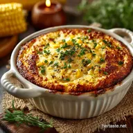 The Quintessential Comfort Grandmas Creamy Corn Pudding