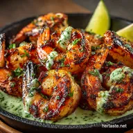 Easy Grilled Shrimp Bowl Recipe Zesty Avocado Delight