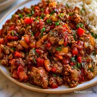 Ground Beef Pepper Skillet in 35 Minutes