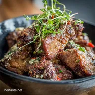 Haitian Tasso Authentic Crispy Fried Beef with &Eacute;pis Marinade Recipe