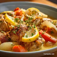 Healthy Chicken Crockpot Recipes SetItandForgetIt Lemon Stew