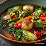 Vibrant Healthy Detox Soup The Flavourful Spring Cleanse Reset