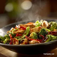 Healthy StirFry Recipe Lean Chicken and Veggie Wok Star