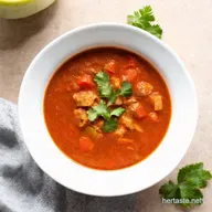 Healthy Zucchini Tomato Sausage Soup Quick Cozy