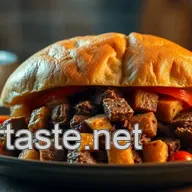 Hearty Chuckwagon Sandwich: A Rustic Taste of the Old West
