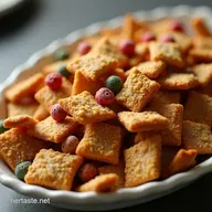 The Ultimate Holly Jolly Chex Mix Spiced Holiday Snack