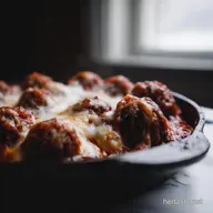 Holy Meatballs Keto Cheesy Meatball Bake Quick Easy