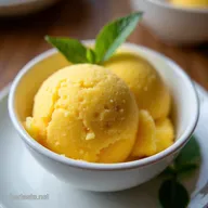 Sunshine Scoop Easy Homemade Mango Gelato Recipe