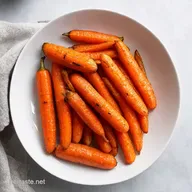 Honey Garlic Butter Roasted Carrots So Easy So Good