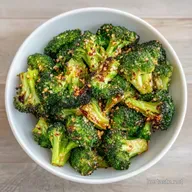 Hot Roasted Broccoli Side with Garlic