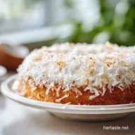 Ina Garten Coconut Cake for 12 Servings