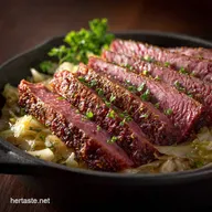 Instant Pot Corned Beef and Cabbage Tender Brisket in Two Steps