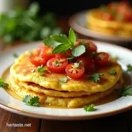 Instant Rava Uttapam Recipe Suji Fluffy South Indian Savory Pancakes