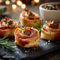 Italian Christmas Appetizers: Make-Ahead Prosciutto Pinwheels